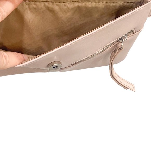 Rosetti Go Fredrick Crossbody Envelope Purse Bag in Taupe Blush Faux Leather - Picture 6 of 11